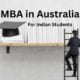 MBA in Australia for indian students